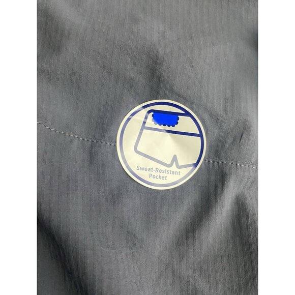 Brooks Mens Size Medium Cascadia 7” Shorts Asphalt Draw cord Flat Front Wicking - Picture 4 of 10